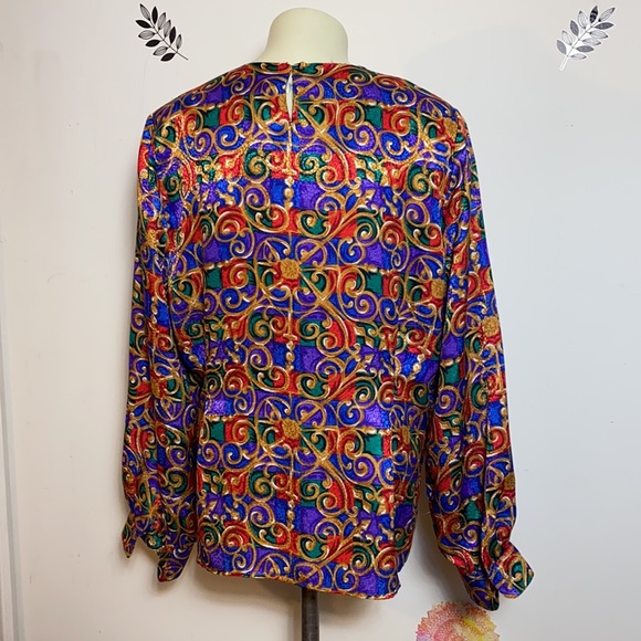 Worthington women's blouse Vintage 12 - Picture 9 of 12